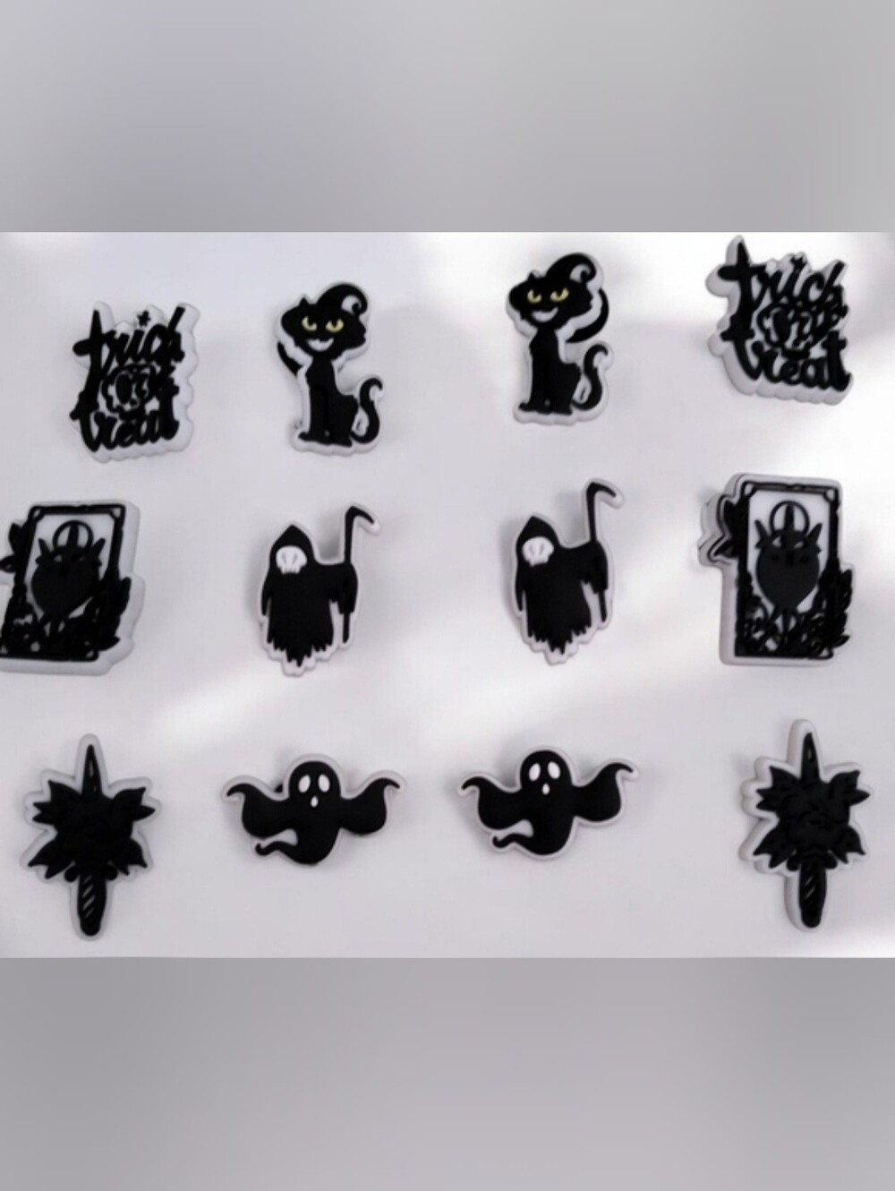 Halloween Croc Charms Bundle Jibbitz Set Spooky Shoe Accessories
